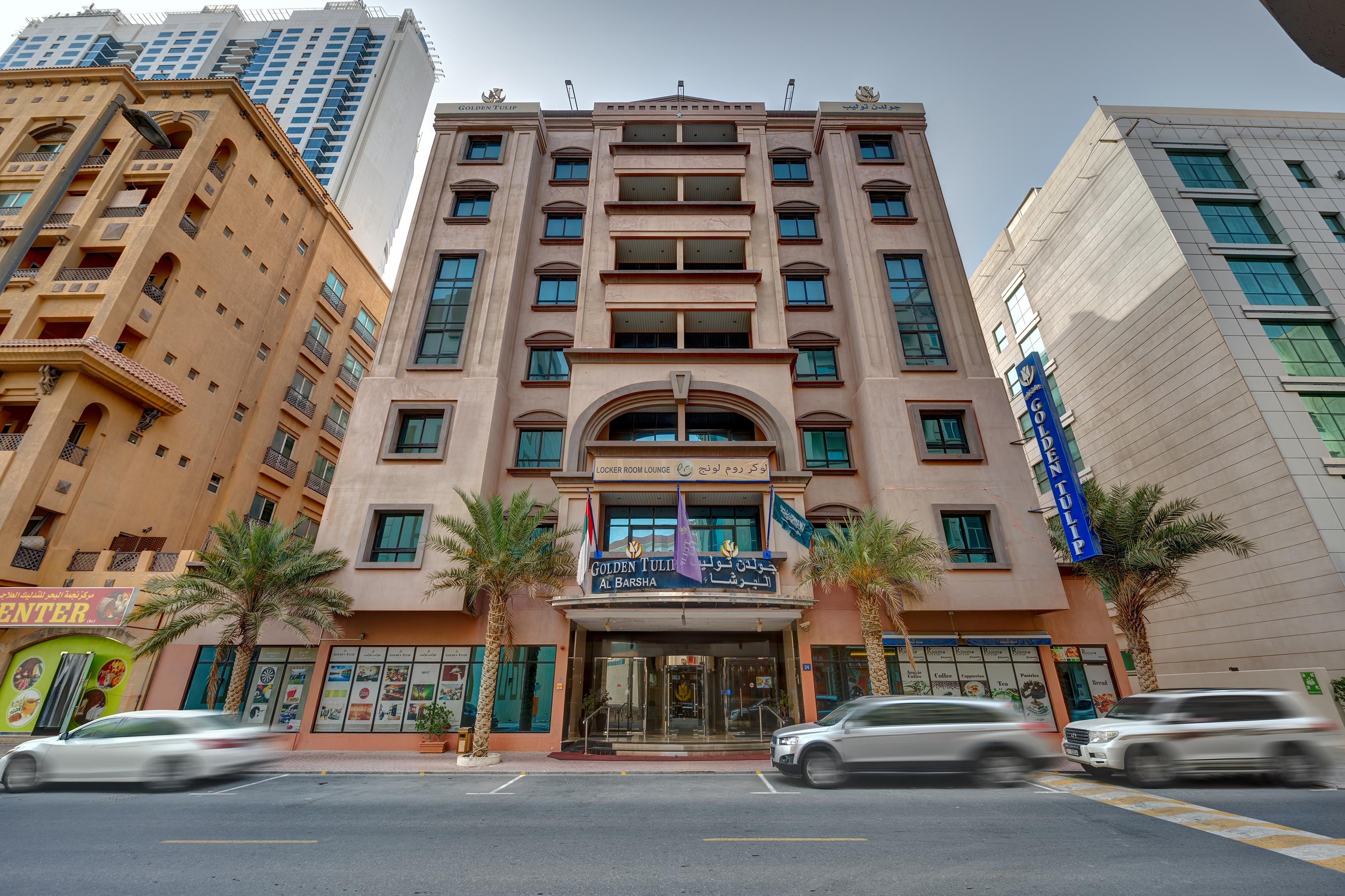 Golden Tulip Hotel Al Barsha Dubai Exterior foto